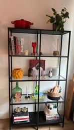 Vittsjö stellingkast zwart IKEA, Huis en Inrichting, Kasten | Stellingkasten, Ophalen, Zo goed als nieuw