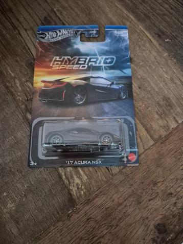 Hot Wheels Silver Series Hybrid Speed Auto `17 Acura NSX beschikbaar voor biedingen