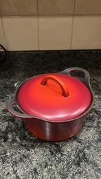 Hackman braadpan - Gietijzer - Rood, Ophalen of Verzenden, Zo goed als nieuw, Koekenpan of Braadpan, Gietijzer