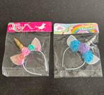 Nieuw set eenhoorn / unicorn Haarband kind 2 stuks, Ophalen of Verzenden, Nieuw, Jongen of Meisje