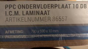 26x nieuwe 10mm onderplaat voor een vloer van PPC beschikbaar voor biedingen