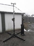 heflift 4,5mtr telescooplift LED armatuur 150kg Solar/Airco, Ophalen, Gebruikt, Handmatig