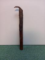 Oude Pikhaak/Boothaak met houten steel, Ophalen of Verzenden