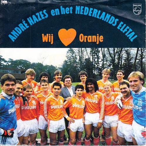 andre hazes en het nederlands elftal - wij houden van oranje, Cd's en Dvd's, Vinyl Singles, Single, Nederlandstalig, 7 inch, Ophalen of Verzenden