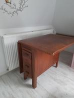 Tafel / bureau met lades, Huis en Inrichting, Tafels | Salontafels, Ophalen, Gebruikt, 50 tot 100 cm, Minder dan 50 cm
