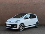 Volkswagen Up! 1.0 TSI GTI 116pk Pano Stoelverw Airco, Auto's, Gebruikt, 4 stoelen, Wit, Bedrijf