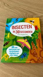 Boek insecten in 30 seconden Anna Claybourne, Verzenden, Zo goed als nieuw