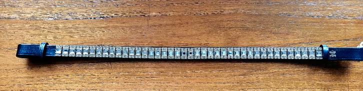 2 x frontriem Swarovski Merk Döbert, Dieren en Toebehoren, Paarden en Pony's | Hoofdstellen en Tuigage, Nieuw, Dressuur, Ophalen of Verzenden