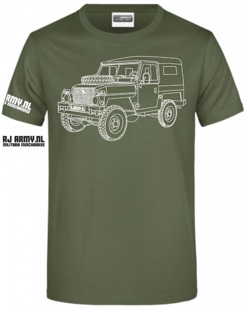 Land Rover 3, Verzamelen, Militaria | Algemeen, Landmacht, Embleem of Badge, Nederland, Ophalen of Verzenden