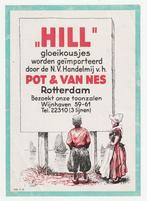 Hill gloeikousjes Pot & van Nes folder / flyer, Verzenden, Gelezen, Folder