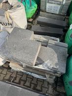 Schellevis hoektreden antraciet, Ophalen, Zo goed als nieuw, Beton, Terrastegels