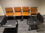 Paul Lensvelt stoelen, Huis en Inrichting, Stoelen, Ophalen, Gebruikt, Bruin, Metaal