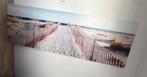 Canvas schilderij strand afbeelding, Huis en Inrichting, Ophalen, 125 cm of meer, Zo goed als nieuw, Schilderij