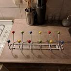 Vintage/design zweedse Ikea spoetnik kinder kapstok 80's., Ophalen of Verzenden, Zo goed als nieuw, Wandkapstok, Minder dan 100 cm