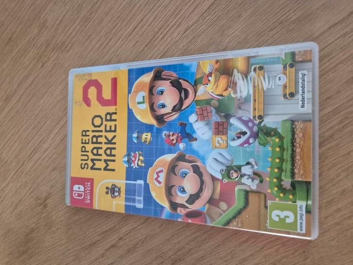 Super Mario Maker 2, Spelcomputers en Games, Games | Nintendo Switch, Zo goed als nieuw, Avontuur en Actie, 3 spelers of meer