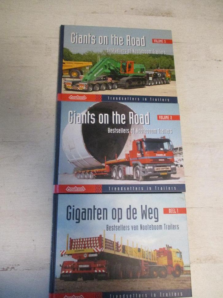 Nooteboom giganten op de weg deel 1, 2 en 3, Boeken, Auto's | Boeken, Zo goed als nieuw, Overige merken, Ophalen