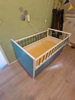 Retro vintage gaaf bedje. 120x60, Kinderen en Baby's, Kinderkamer | Bedden, Ophalen, Gebruikt, Minder dan 140 cm, Matras