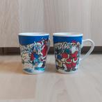2 kerstmokken, Ophalen of Verzenden, Zo goed als nieuw, Overige stijlen, Kop(pen) en/of Schotel(s)