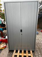 2 Ahrend stalen kantoorkasten met legplanken, Gebruikt, 100 tot 150 cm, Ophalen of Verzenden, Metaal