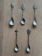5 OUDE HERDENKINGS LEPELTJES, Antiek en Kunst, Antiek | Bestek, Ophalen of Verzenden