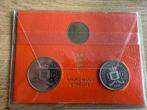 Nederlandse Antillen muntset 1990 * complete set in cassette, Setje, Koningin Beatrix, Zilver, Overige waardes