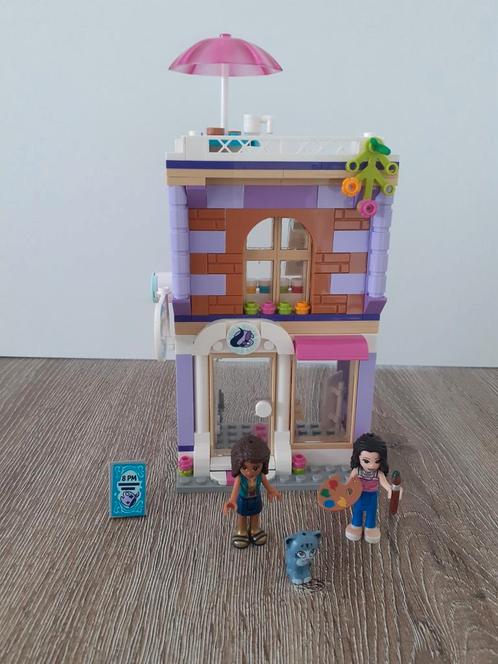 Lego Friends Emma's Atelier 41365, Kinderen en Baby's, Speelgoed | Duplo en Lego, Gebruikt, Lego, Complete set, Ophalen of Verzenden