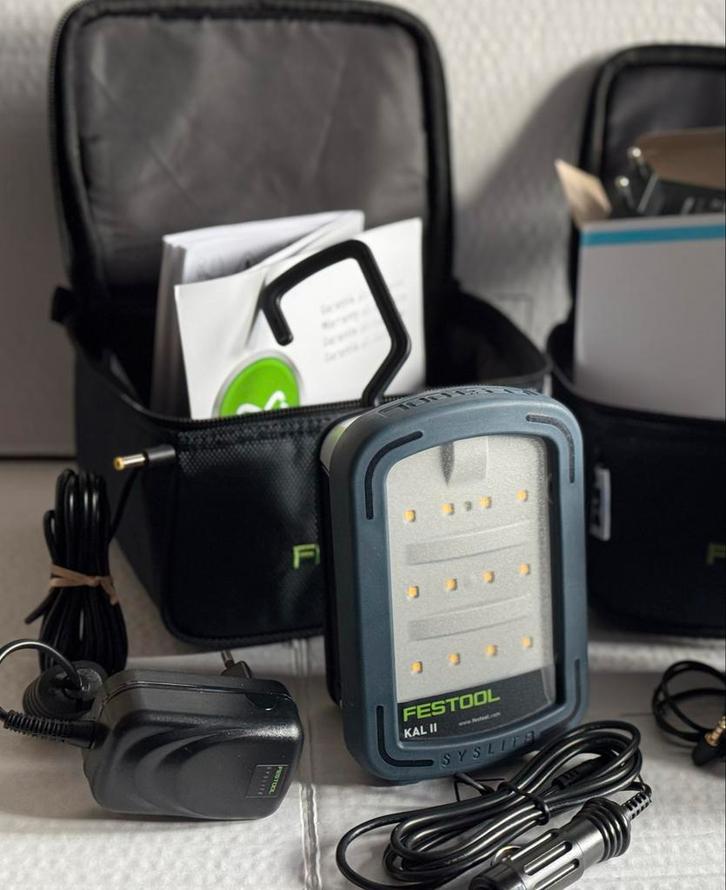 Festool SYSLITE KAL II Bouwlamp - zgan incl. Garantie, Doe-het-zelf en Verbouw, Bouwverlichting, Zo goed als nieuw, Lamp, Minder dan 50 watt