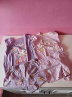 Set met 2 korte pyjama's, maat is voor 4 tot 5 jaar (110), Nacht- of Onderkleding, Gebruikt, Meisje, Ophalen of Verzenden