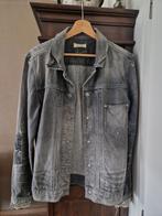 ALLSAINTS Gambola Grijs Denim Jacket - Maat M, Maat 48/50 (M), Ophalen of Verzenden, ALLSAINTS, Grijs