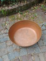 Te koop rood koper confituur pan 37 cm, Ophalen, Gebruikt, Overige materialen, Overige typen