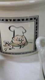 Soepterrine met 4 kommen Cuisine, Huis en Inrichting, Keuken | Servies, Ophalen of Verzenden, 'T Olde Gre-j, Info@toldegrej.nl