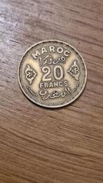 Marokko - 20 Francs 1952 (D2), Postzegels en Munten, Munten | Afrika, Ophalen of Verzenden, Overige landen, Losse munt