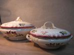 Antieke Longwy Marseille schalen dekschalen, Ophalen of Verzenden