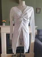 Van der Mark schitterend wit knoop vest L 42 44 vestje, Verzenden, Gedragen, Maat 42/44 (L), Wit