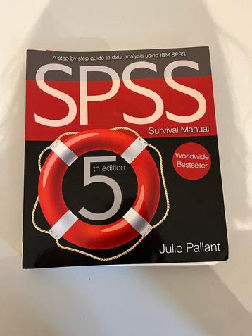SPSS Survival Manual 5e editie beschikbaar voor biedingen