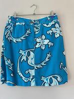 Blauw rok met print maat 29, Zo goed als nieuw, Maat 36 (S), Murhphy & nye, Boven de knie