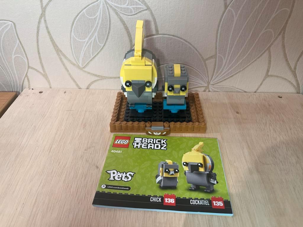 ≥ Lego Brickheadz Cockatiel 40481 Compleet! — Speelgoed Duplo