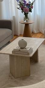 Travertin Salontafel - 100x60x45 cm, Ophalen, Overige materialen, 100 tot 150 cm, 50 tot 100 cm