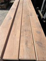 Eiken vloer 58 m2 multivloer 20 cm breed 1,9 cm dik., Ophalen, Gebruikt, 2e hands onbekend, Onbekend