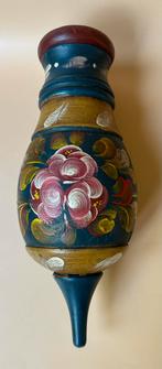 Houten vintage Beierse muurvaas, Antiek en Kunst, Ophalen of Verzenden