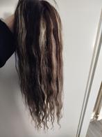 100% human hair wig/pruik zwart blond 25 inch, Sieraden, Tassen en Uiterlijk, Uiterlijk | Haarverzorging, Ophalen of Verzenden