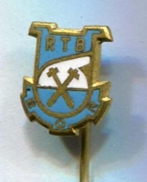 mijnbouw mijnwerkers Joegoslavische email speldje ( P_160 ), Verzamelen, Speldjes, Pins en Buttons, Zo goed als nieuw, Speldje of Pin