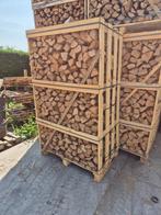 Eiken haardhout - direct stookbaar - 350euro per krat, 6 m³ of meer, Ophalen of Verzenden, Eikenhout