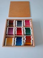 Nienhuis Montessori Kleurspoelen / Nuancekist, Ophalen of Verzenden, Gebruikt, Ontdekken
