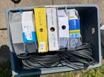 Installatie-/fasekabel en neopreen grondkabel, Ophalen of Verzenden, Zo goed als nieuw, Kabel of Snoer