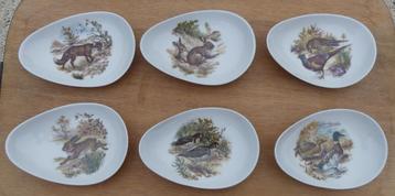  Set 6 Snack schaaltjes met Dieren in het Wild beschikbaar voor biedingen