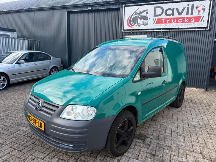 Volkswagen Caddy 2.0 SDI - Handgeschakeld - AHK, Auto's, Bestelauto's, Bedrijf, Te koop, Bluetooth, Elektrische ramen, Radio, Regensensor
