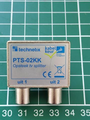 Technetix TV-antenne splitter PTS-02KK met 2 uitgangen beschikbaar voor biedingen