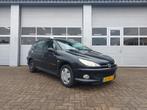 Peugeot 206 1.4 SW, Auto's, 4 cilinders, Zwart, Origineel Nederlands, Handgeschakeld