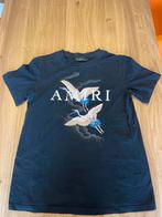 Amiri - crane t-shirt, Kleding | Heren, T-shirts, Maat 52/54 (L), Verzenden, Zwart, Zo goed als nieuw